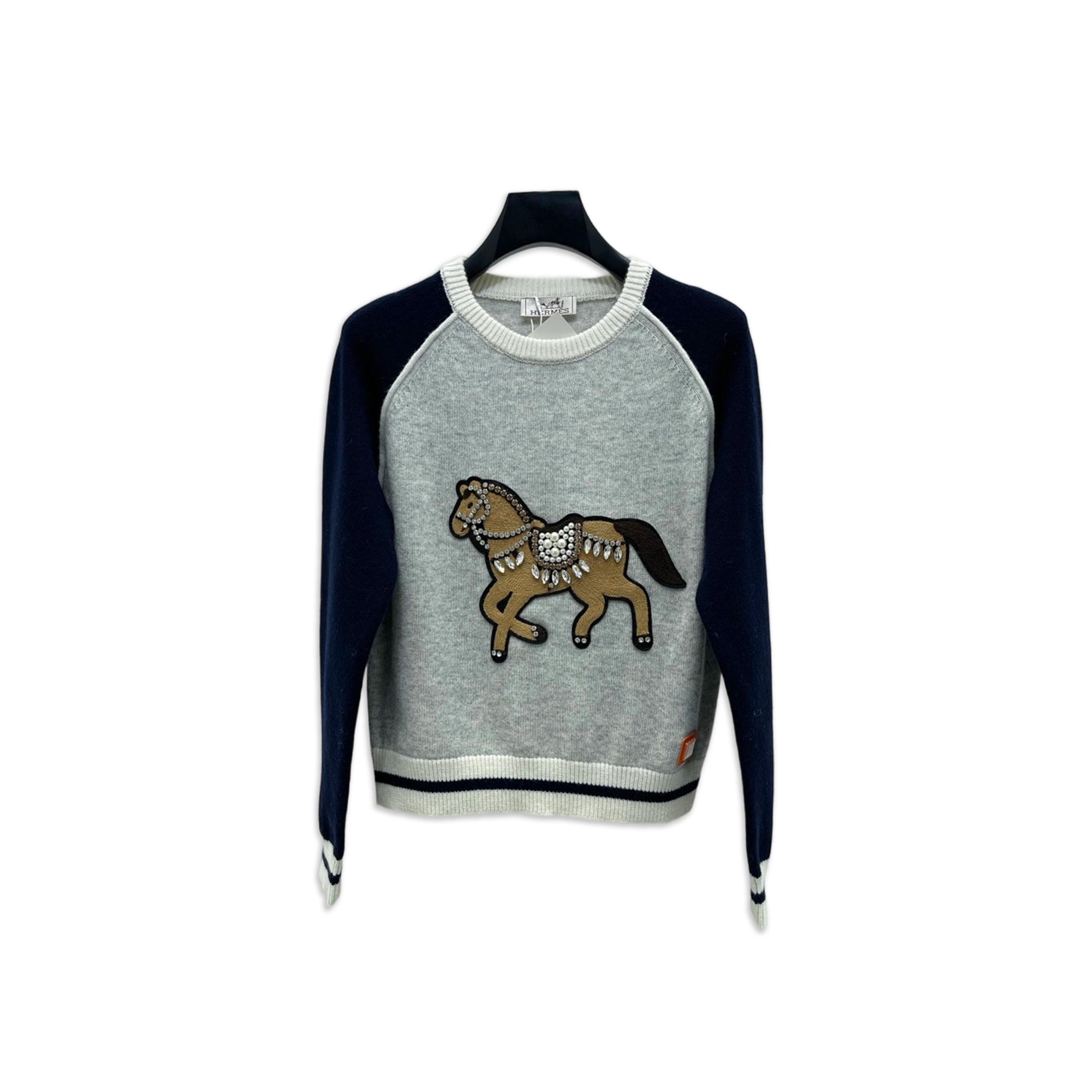 HERMES RAGLAN SWEATER